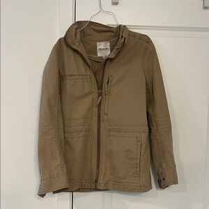 Madewell Tan Zippered Jacket